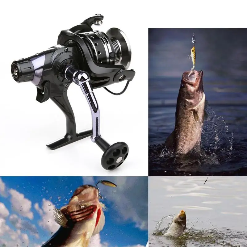 Рыболовная катушка из алюминиевого сплава двойная тормозная система заброс