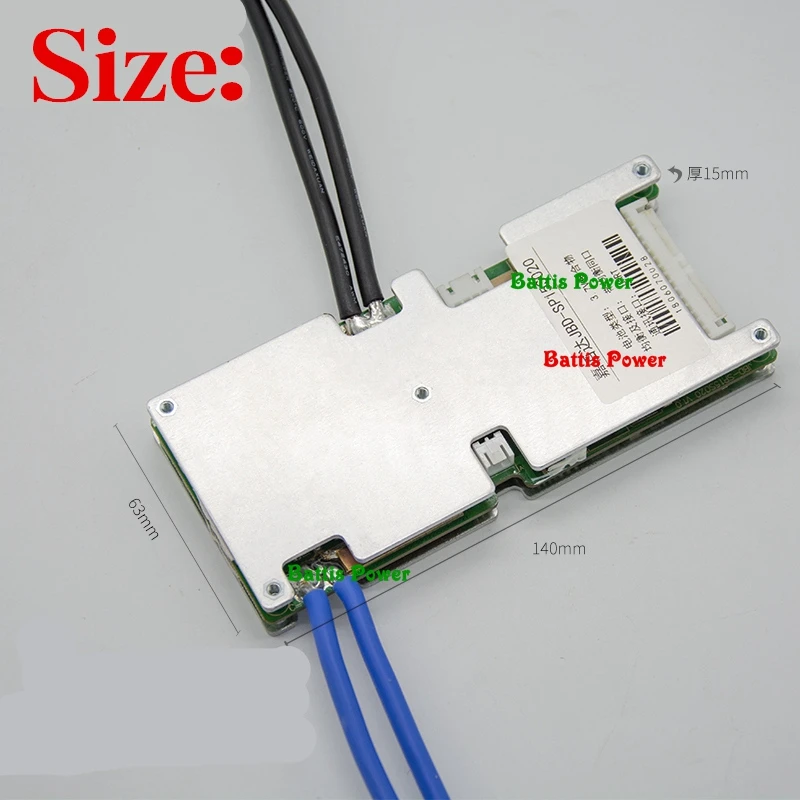 Умный литий-ионный дисплей BMS pcb 14S 20A 30A 40A 60A 48 В 52 в с поддержкой связи приложением