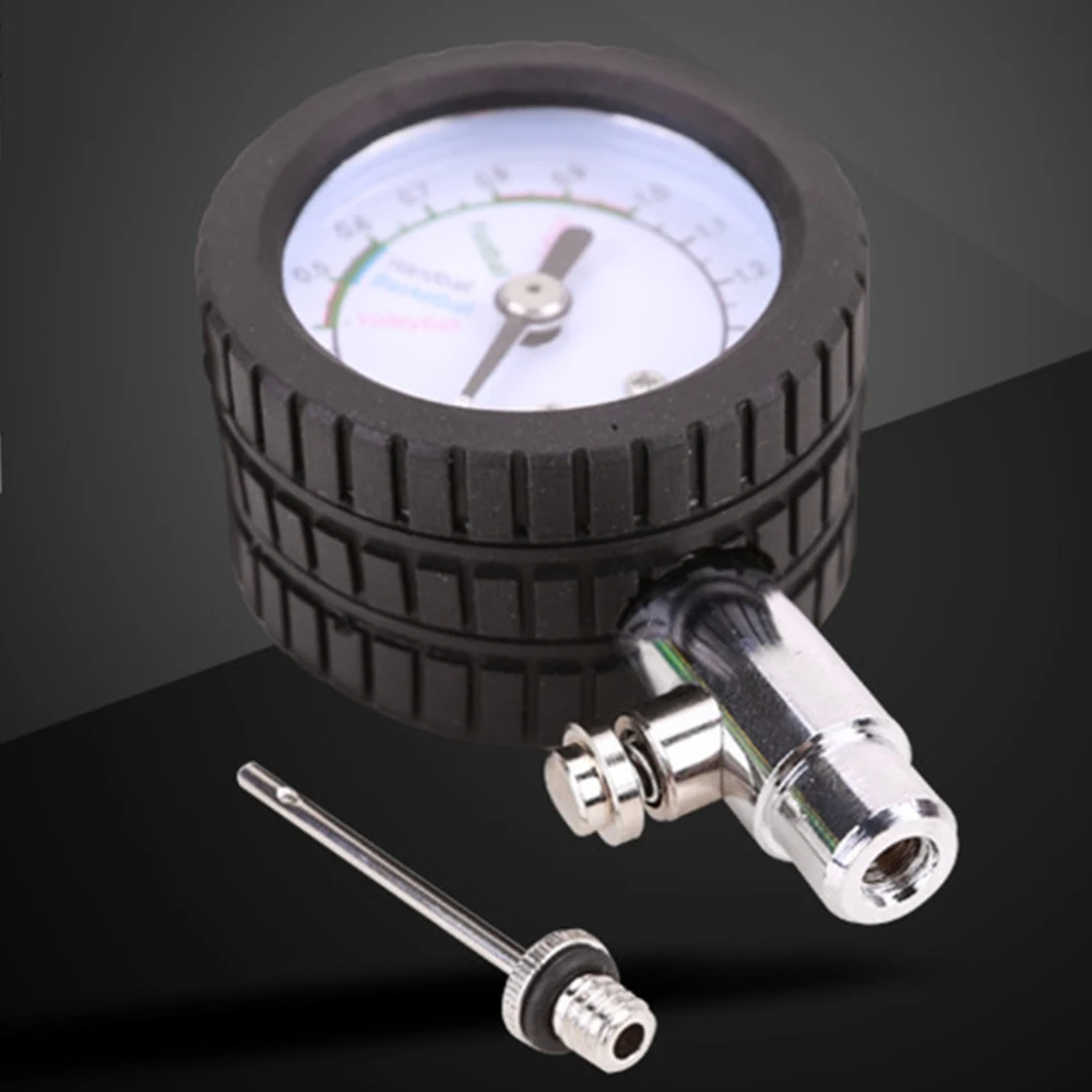 

Professional Basketball Football Volleyball Stainless Steel Air Gauge Ball Air Pressure Gauge Barometer Tool