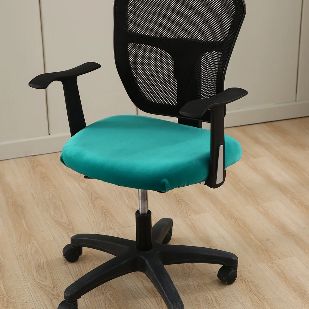 Чехлы на стулья офисные спандекс эластичный стрейч твердые руки стул протектор