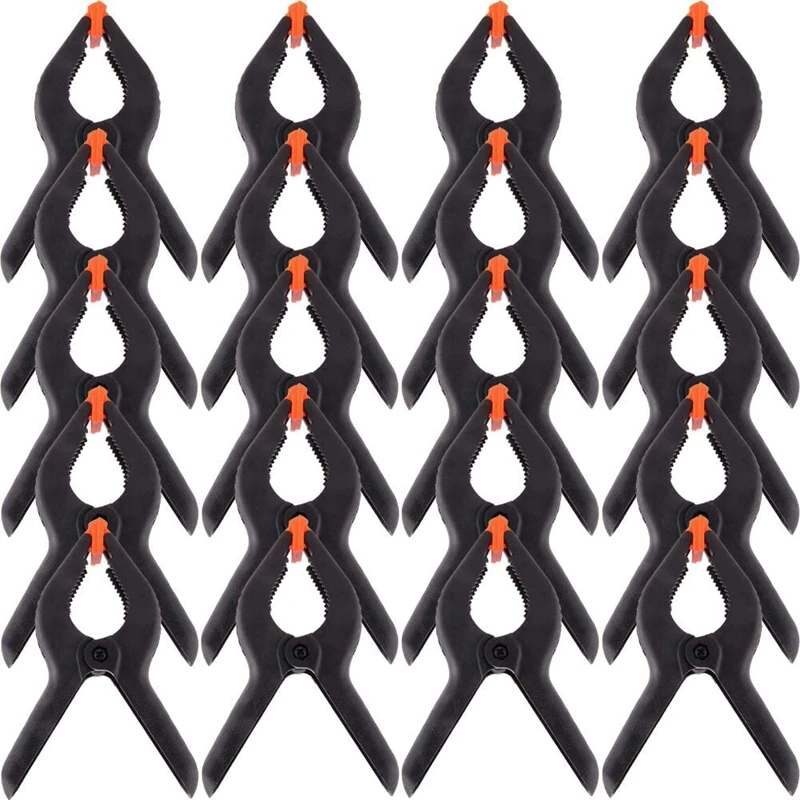 

New 20 Pieces Spring Clamps Clamp Clamps, Spring Clamps Muslin Backgrounds for Muslin, Woodworking and Photo Studios