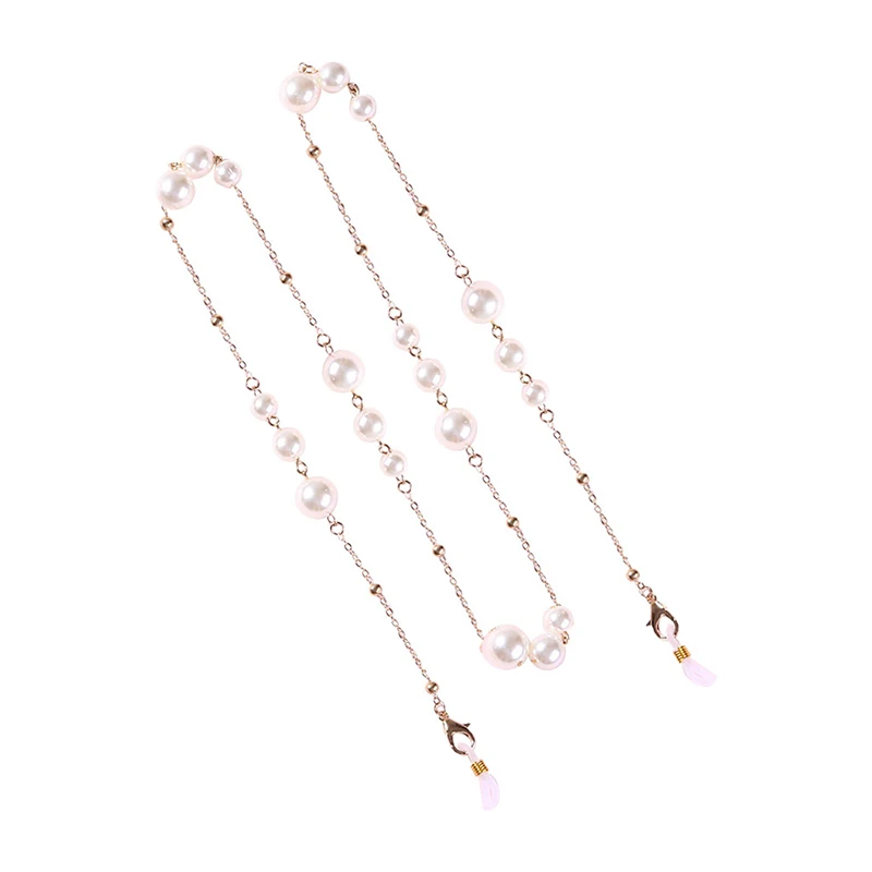 

Imitation Pearl Beaded Glass Chain Women Eyeglass Rope Handmade Eyewears Sunglasses Strap Glass Chain Cord Lanyards
