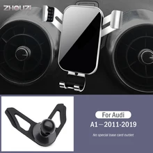 Car Mobile Phone Holder Special Air Vent Mounts Stand GPS Gravity Navigation Bracket For Audi A1 2011-2019 Car Accessories