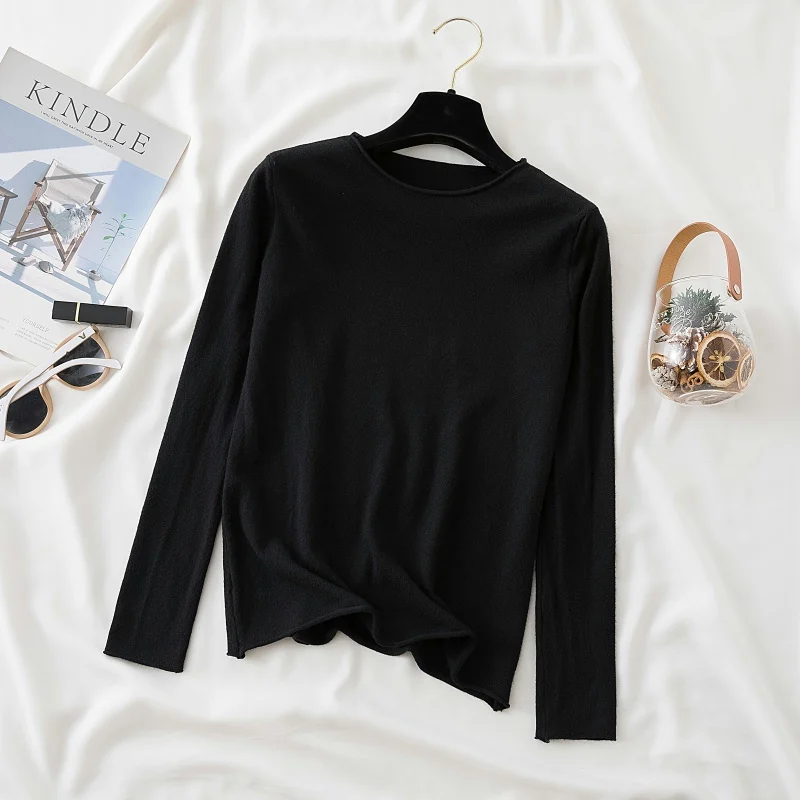 Пуловеры вязаный кашемировый шерстяной свитер женские высококачественные