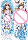 The Idolm @ ster Uzuki Shimamura Dakimakura, чехол 59 дюймов, наволочки с мультяшным рисунком, наволочки для обнимающих Хентай, наволочки 150x50 см