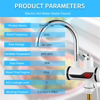 eu plus kitchen water heater cold heating faucet instantaneous water heater tap instant hot water faucet heater