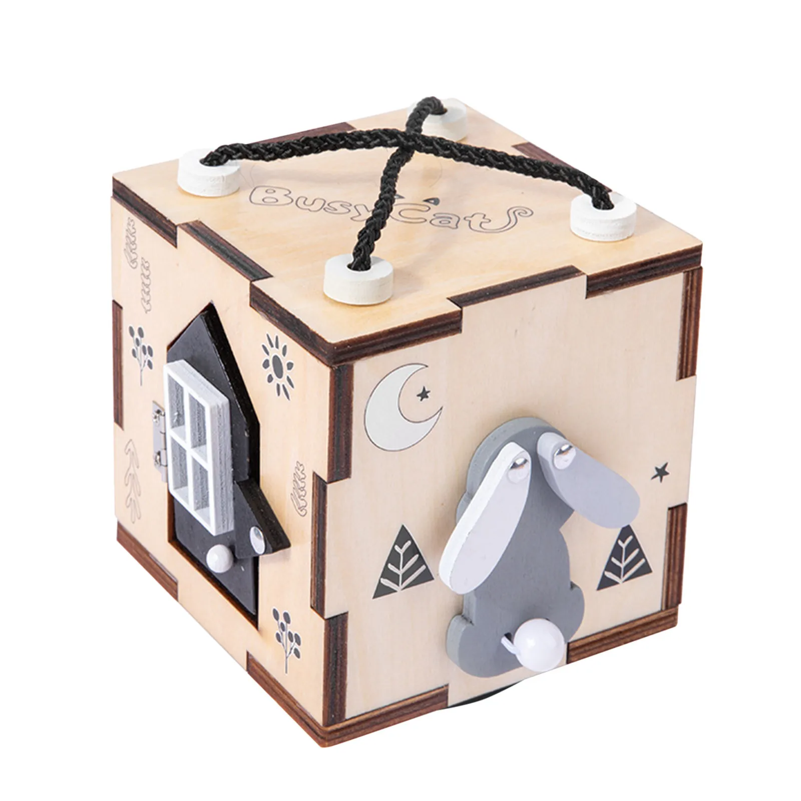 

Six In One Busy Box Early Education Intellectual Fun Unlocking Educational Toys Jeux Enfant Baby Toys развивающие игрушки #2021