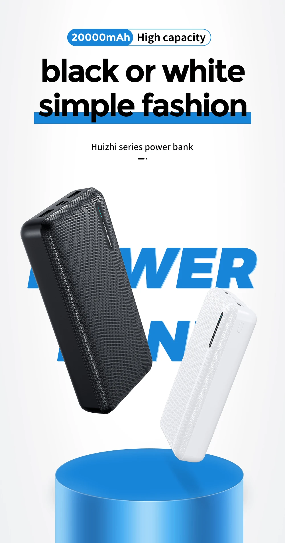 Joyroom внешний аккумулятор 20000 мАч 2 USB внешний аккумулятор 10000 мАч Mico type-c внешний аккумулятор портативное зарядное устройство Внешний аккумулятор