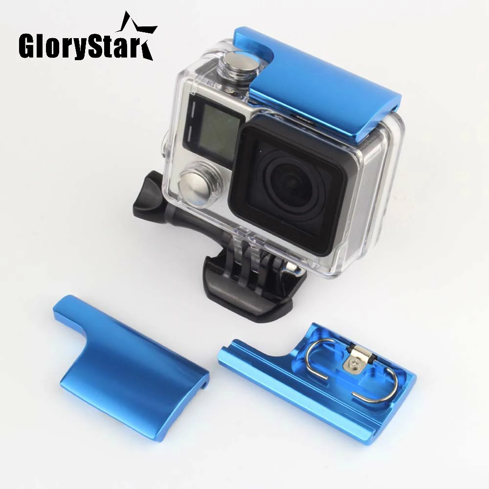 Защелка из алюминиевого сплава защелка пряжка зажим для GoPro Hero 4 3 + черный