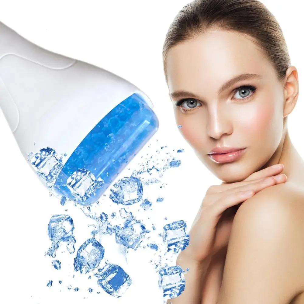 Роликовый массажер для лица крутой ледяной Массажер лифтинга кожи массаж