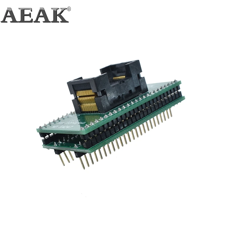 TSOP48 адаптер DIP48 тестовая розетка 0 5 мм шаг для RT809F RT809H и XELTEK USB