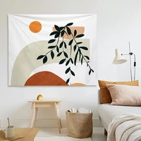 nordic simple fresh art background fabric wall cloth tapestry bedroom room bedside all matching decorative tapestry hanging