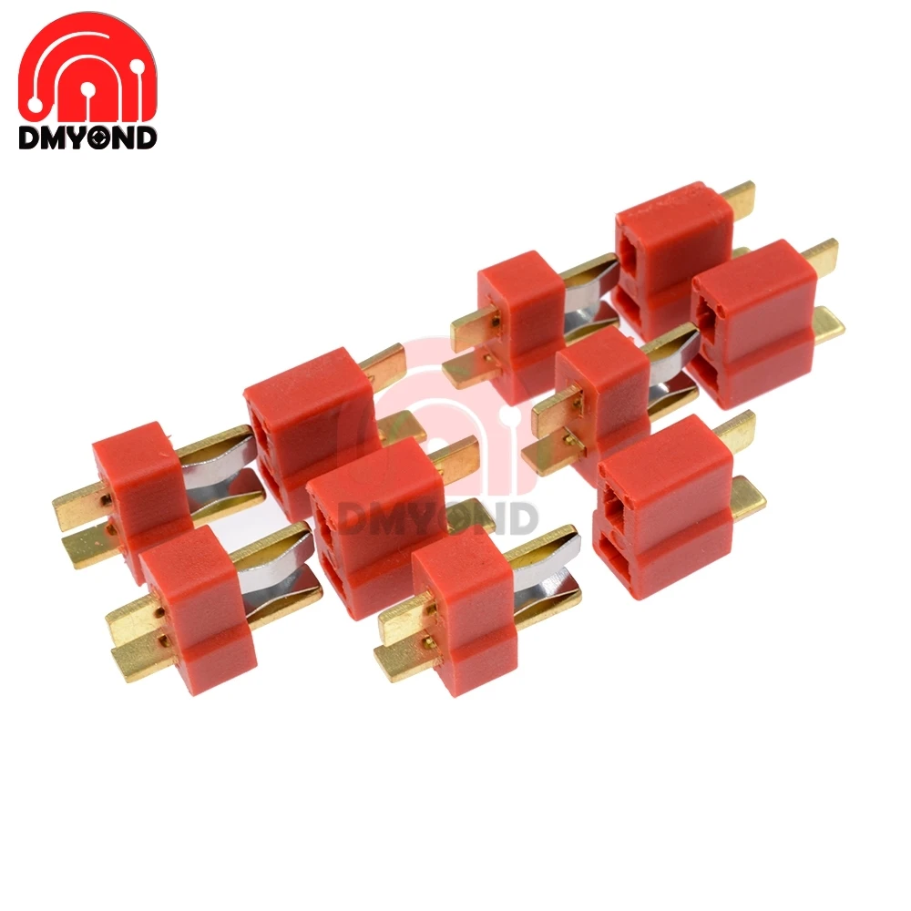 Штекер T-образный (гнездо) 20 шт. 10 пар | Обустройство дома