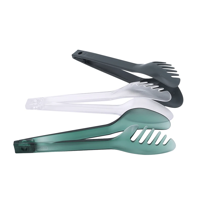 

1Pcs Plastic Kitchen Tongs Serving Cooking Tongs For Barbecue Cooking Salad Grilling Frying Kitchen Utensils