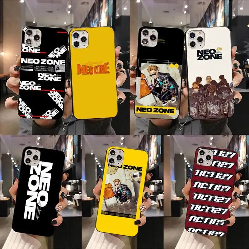 Чехол kpop NCT 127 Neo Zone оболочка чехол для телефона iPhone 11 pro XS MAX 8 7 6 6S Plus X 5S SE 2020 XR