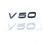 3D V50 логотип значок аппликация Авто Автомобильные наклейки автомобильный аксессуар багажник для Volvo C30 S40 V40 V50 S60 V60 S80 S80L S9 запчасти