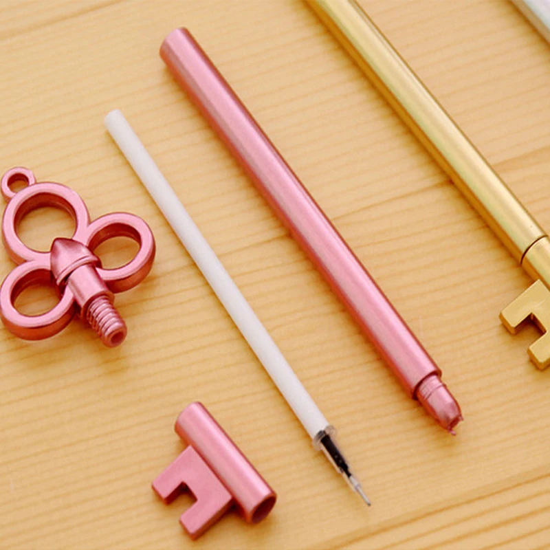 Студенческая гелевая ручка, водные ручки, школьные принадлежности, офисные канцелярские товары, ретро гелевая ручка для ключей, креативная ...