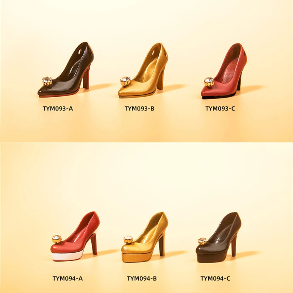 Женские модные туфли на высоком каблуке со стразами модель сезона 1/6 года женские