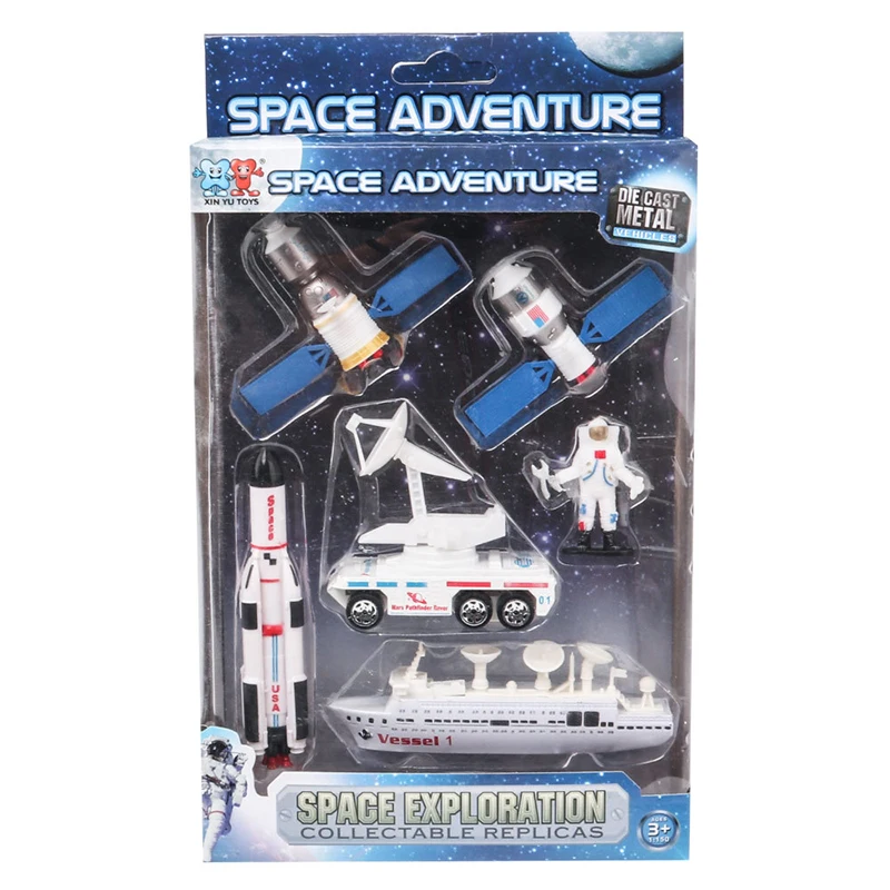 1:64 космическая модель игрушечный набор самолет ракета детский автомобиль