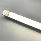 Диммируемая V-обрасветодиодный я Светодиодная лампа для шкафа, угловая алюминиевая лента 50 см, 20 дюймов, 16 х16 мм, 12 В постоянного тока, 6 Вт, 90 градусов, для шкафа