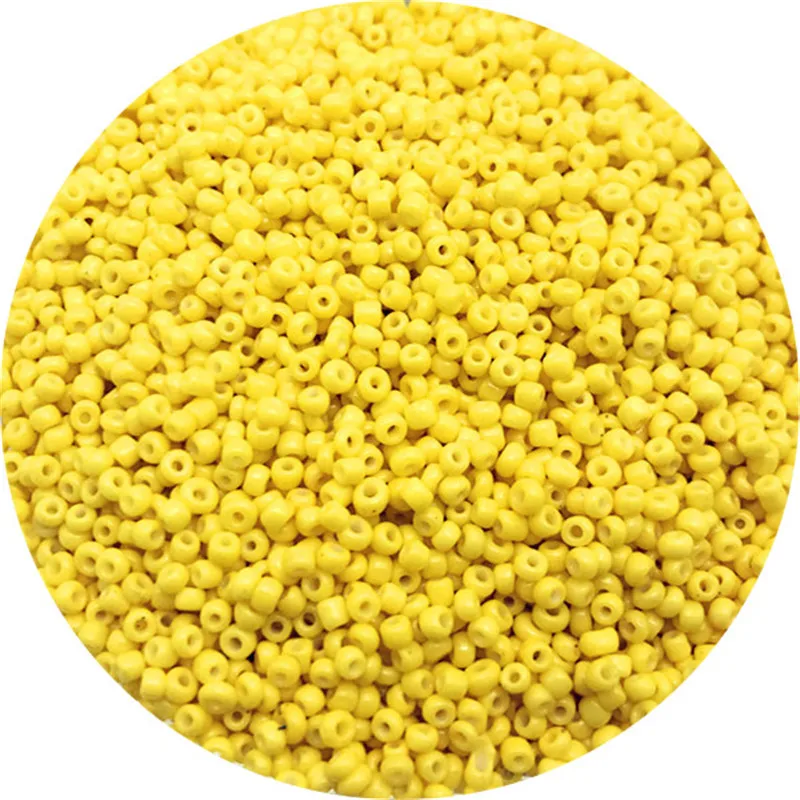 1000 шт./лот 2 мм очаровательные чешские стеклянные бисер DIY браслет ожерелье бусы