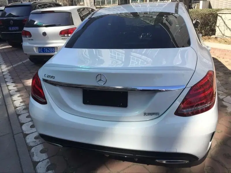 Спойлер для Mercedes Benz W205 2016-2018 C-class C180 C200L C63 спойлер высокого качества ABS