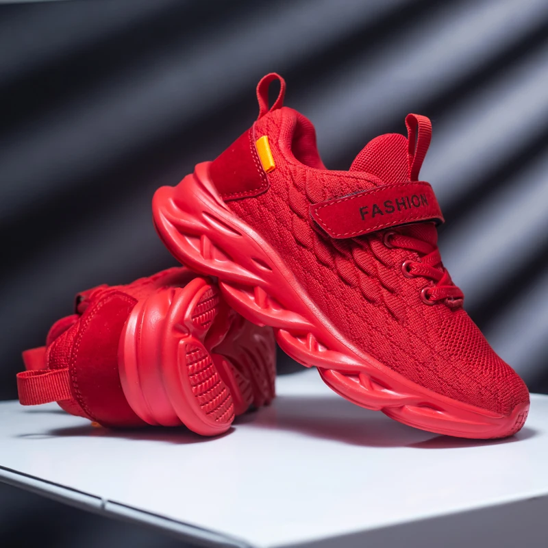 Детская обувь с лезвием детские кроссовки для мальчиков и девочек корзины