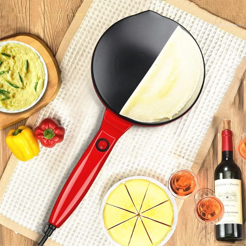 

Pizza machine, household electric baking pan, automatic barbecue machine, non-stick pan, kitchen assistant multi-function