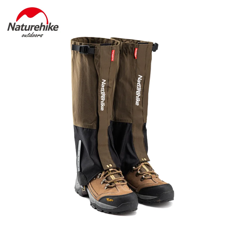 

Naturehike 1Pair Outdoor Hiking Gaiters Trekking Shoes Cover Waterproof Snow Legging Gaiters Skiing Equipment For Camping Travel