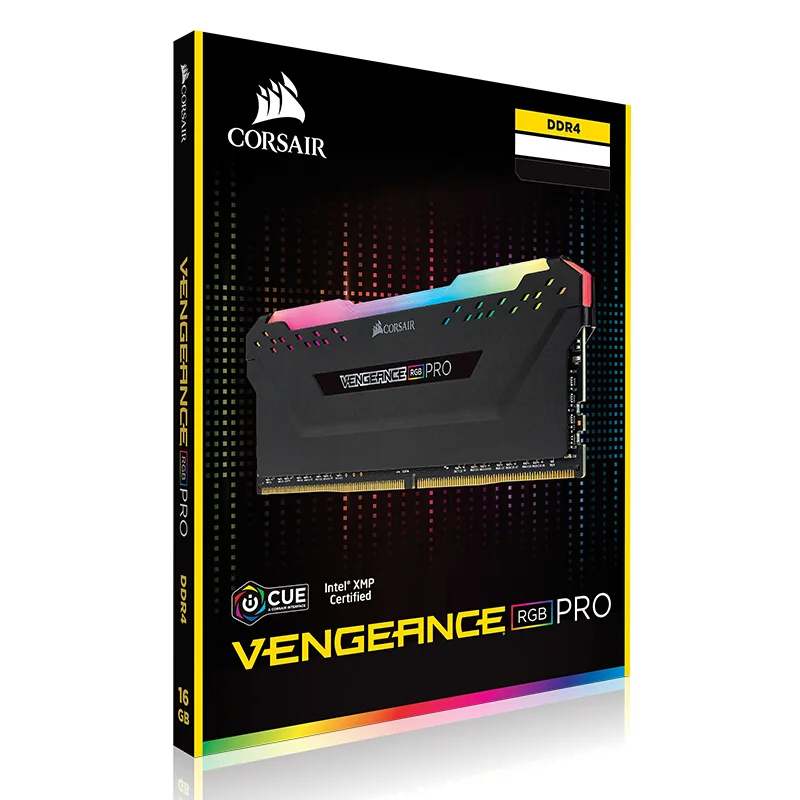 Оперативная память CORSAIR Vengeance RGB PRO DDR4 8 Гб 3000 МГц DIMM для настольного компьютера