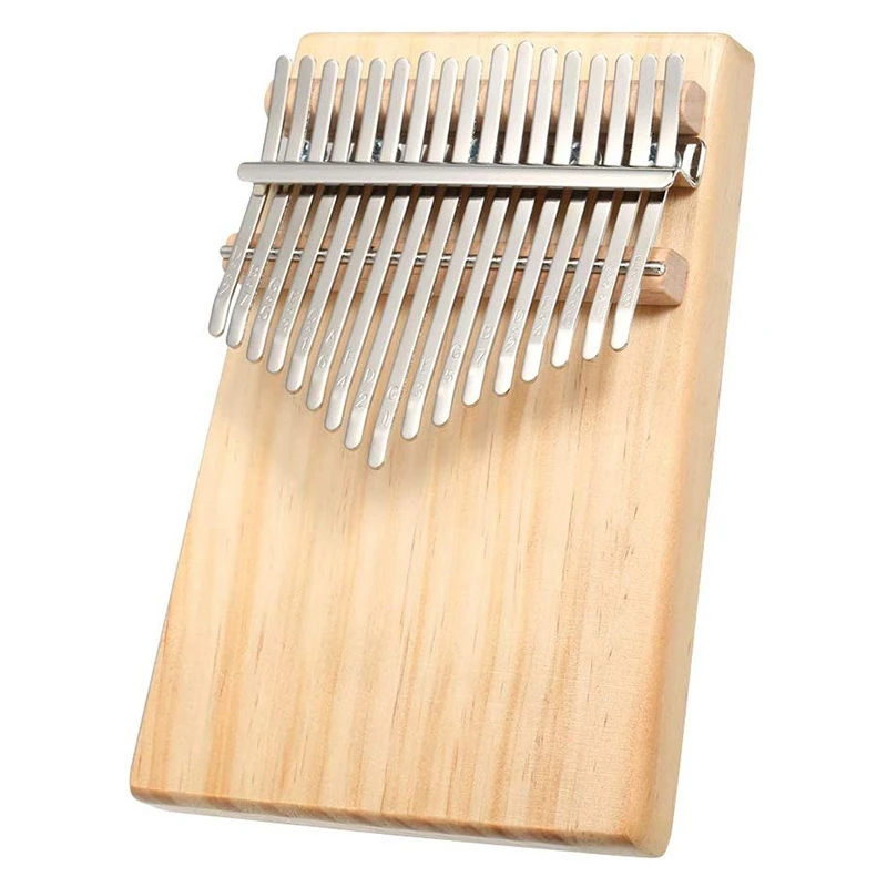 17 клавиш Mbira Карманный музыкальный инструмент Пальчиковое пианино Kalimba