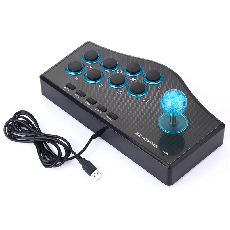 Проводной игровой контроллер USB качающийся джойстик аркадный USBF для PS3