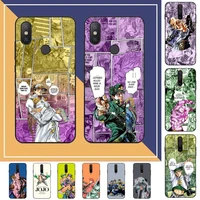 yinuoda anime jojos bizarre adventure phone case for redmi note 8 7 9 4 6 pro max t x 5a 3 10 lite pro