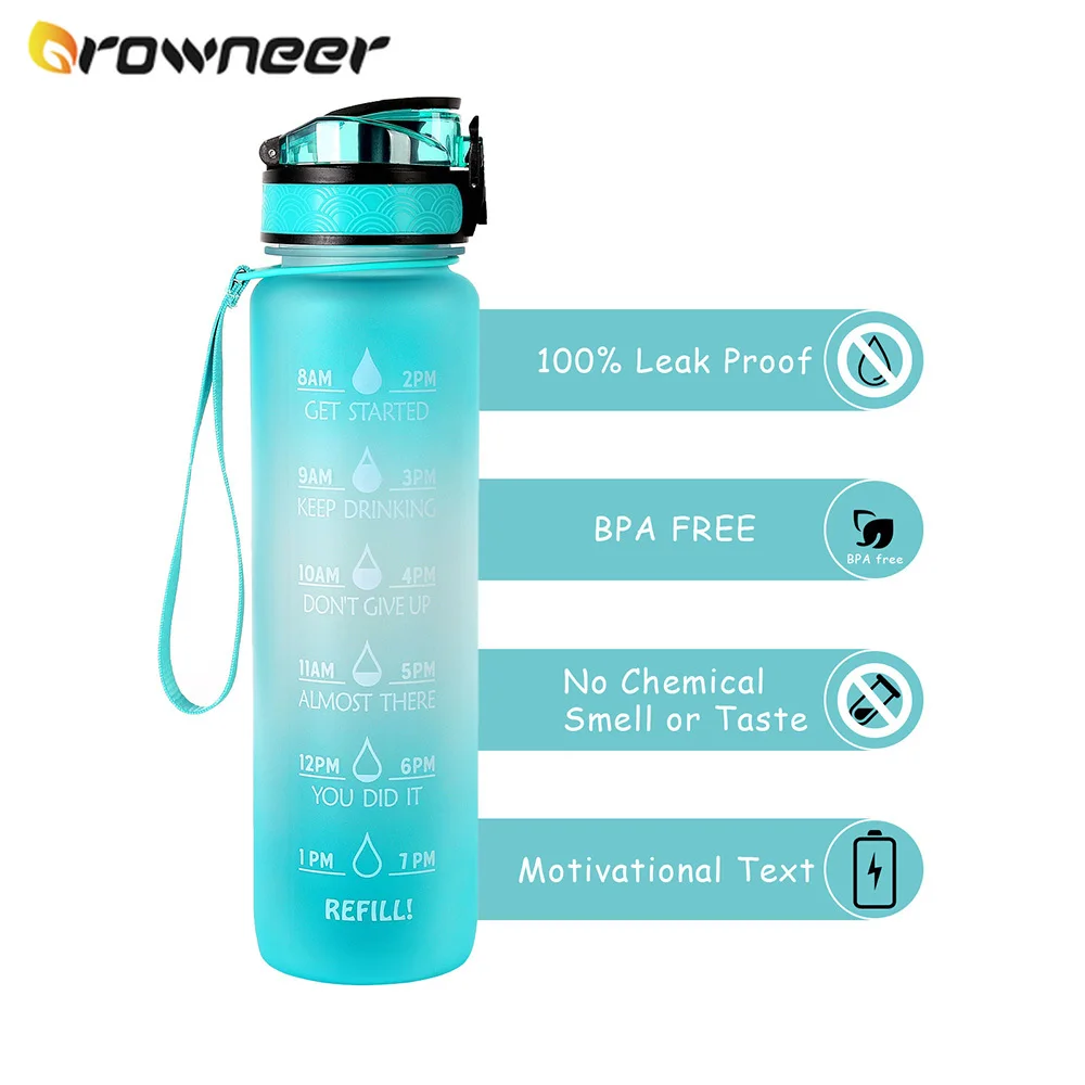 Бутылка для воды из тритана 1 л|Бутылки воды| |