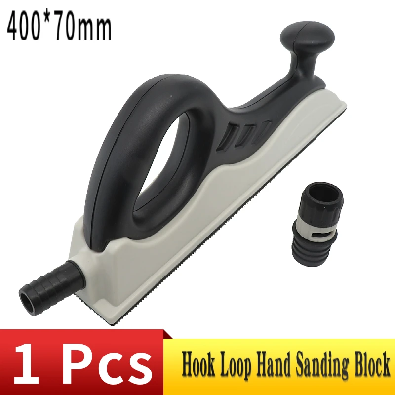 

Hand Sanding Block Dust Free Extraction Grinding Polishing Tool 70 * 400mm Hook and Loop Backing Plate for Sanders and Polishers