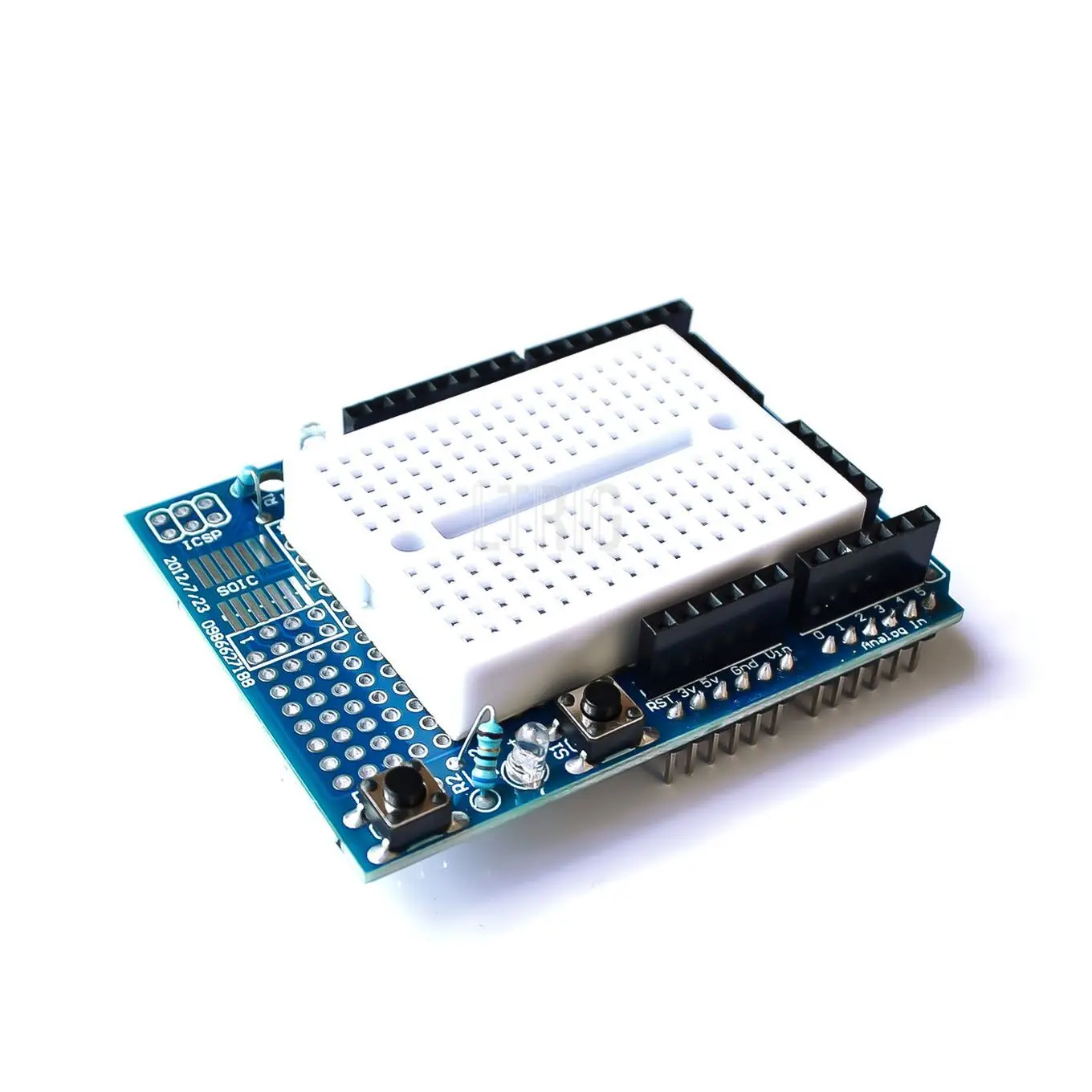 

LTRIG custom 1Pcs ProtoShield prototype expansion board with mini bread board based FORARDUINO