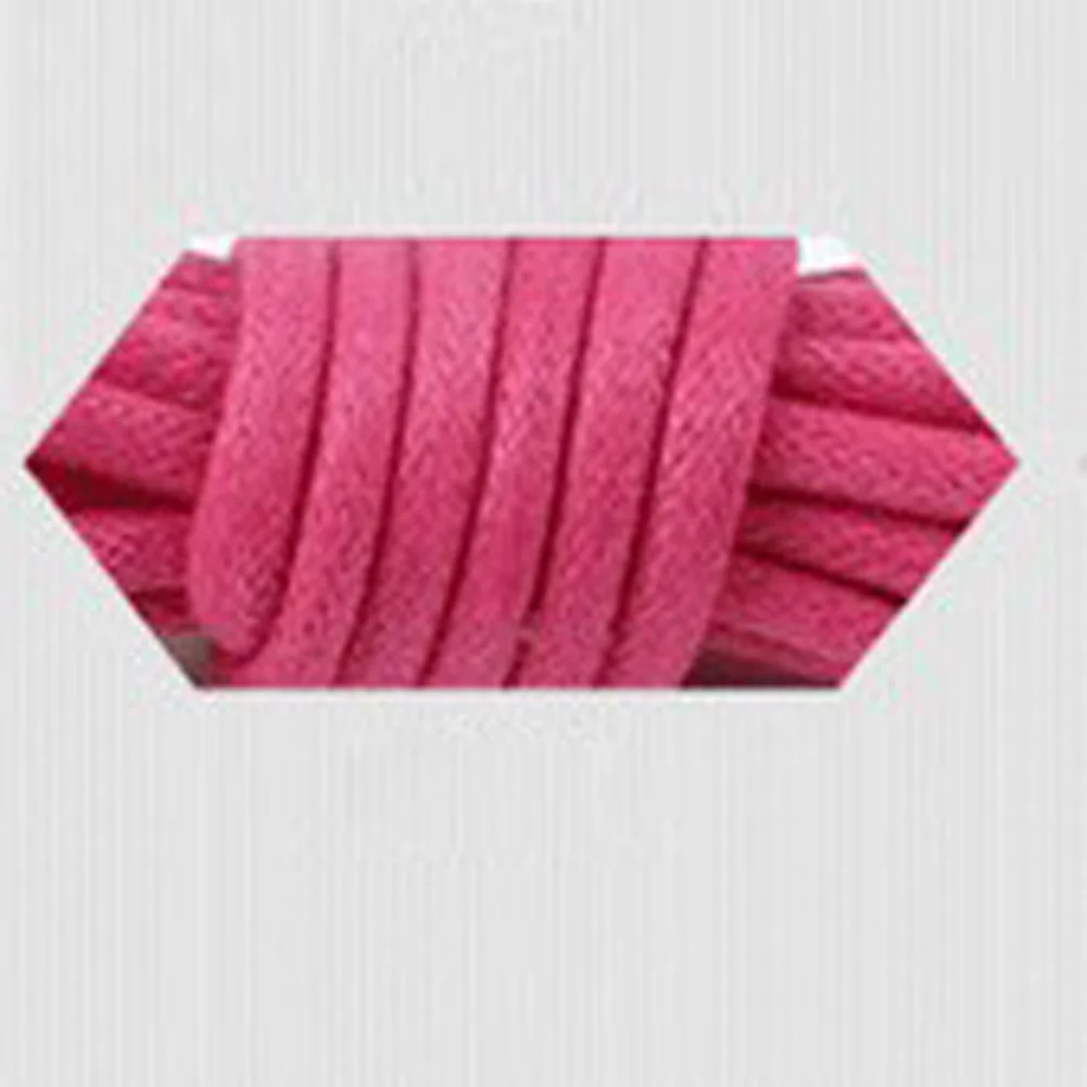 dark pink 1 пара облитые шнурки для ботинок кожаные шнурки для обуви DIY ручной работы круглый струны ботинки martin спортивная обувь шнур веревки шнурки 90/110/120 см - Цвет: dark pink