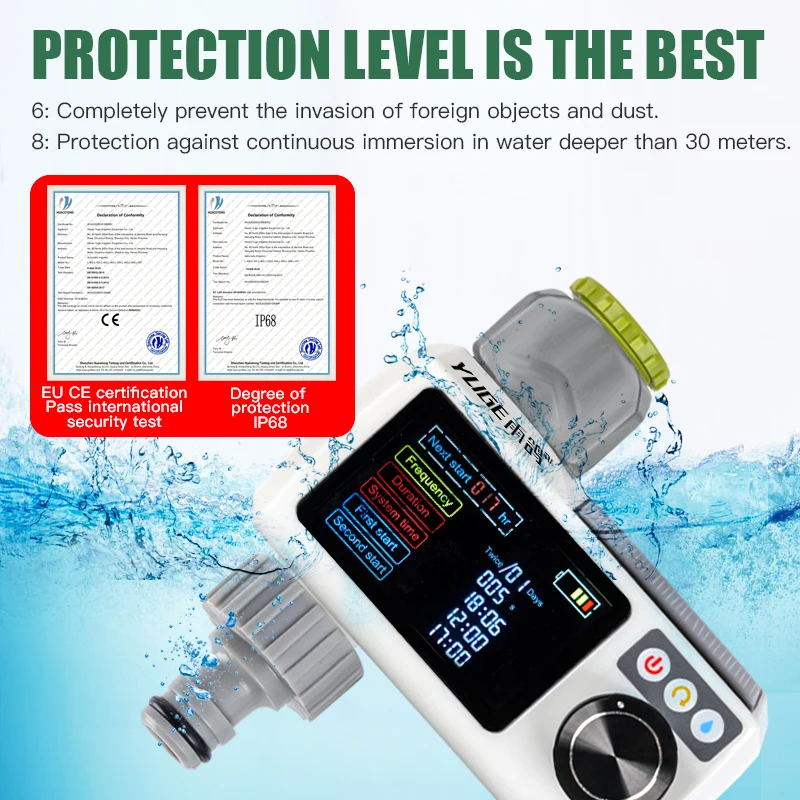 Automatic Watering Timer Irrigation System Solar Energy Greenhouse Mist Spray Cooling Garden | Дом и сад
