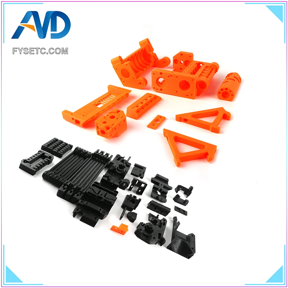 Весь PLA Материал печатных Запчасти для Prusa i3 MK2.5S MK3S MMU2S мульти 2S комплект