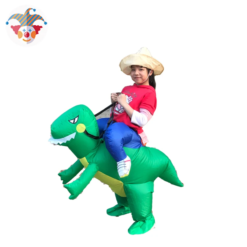 Надувной костюм динозавра для Хэллоуина Новые Вечерние надувные динозавры 2 го