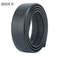 hidup quality 100 real genuine leather automatic model soft belts for men only strap belt 3 5cm width without buckle luwj19