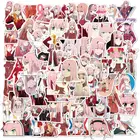 100 шт.компл. DARLING In The FRANXX аниме граффити наклейки для ноль два скрапбукинга ноутбук багаж мотоцикл телефон скейтборд