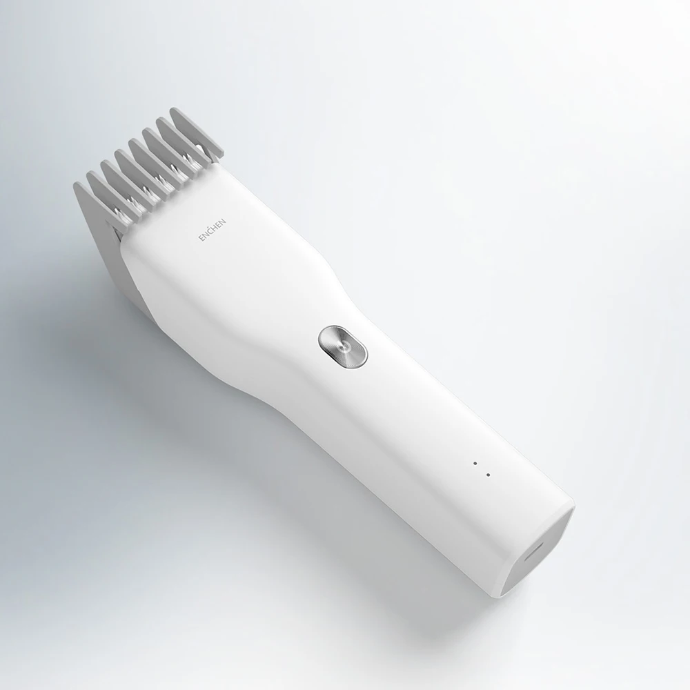 Xiaomi ENCHEN USB перезаряжаемая Мужская салонная машинка для стрижки бороды Керамический Резак Профессиональная беспроводная IPX7 Водонепроницаемая машинка для стрижки волос