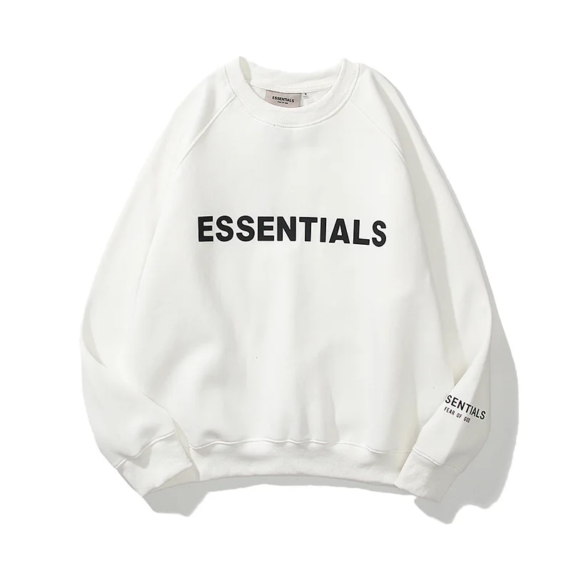 

Feel of God essentials letter round neck sweater for men and women