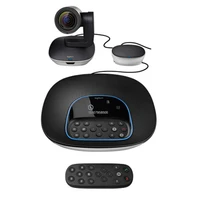 logitech cc3500e group video conferencing bundle with expansion microphone hd 1080p logitech webcam