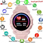 Смарт-часы унисекс, с пульсометром, тонометром, Bluetooth