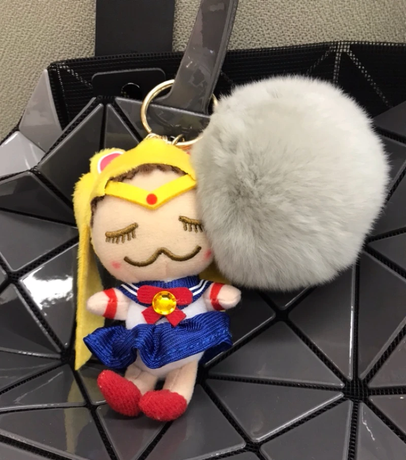 Сейлор Мун Кристалл Tsukino Усаги плюшевые куклы брелоки подвески мягкие игрушки
