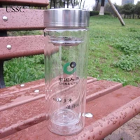 ussc wholesale double layer glass custom madehigh borosilicate water cup daily necessities high temperature resistant hz150