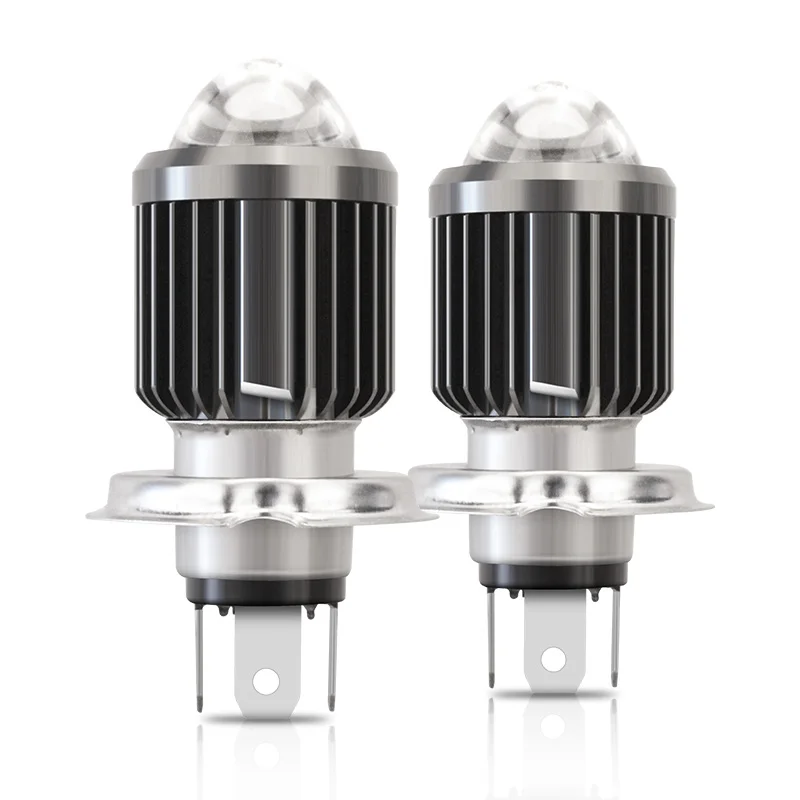 

1pc H4 LED H6 BA20D LED Motorcycle Headlight Bulbs CSP White Yellow Hi Lo Lamp Fog Lights Moto Scooter Accessories 12V 24V