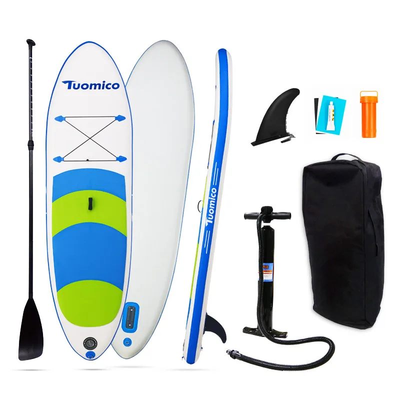 

Портативная надувная доска для серфинга SUP Blue 117*30*6”